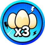 3x Egg Open