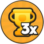 3x Wins