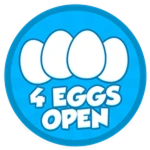 4 Eggs Open