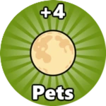 +4 Max Pets