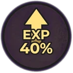 40% EXP Boost