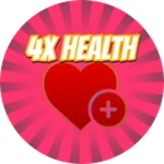 ❤️4x Health!