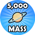 +5,000 Starting Mass