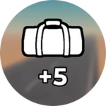 +5 Bag Space
