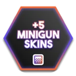 +5 Minigun Skins