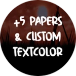 +5 Papers & Custom TextColor