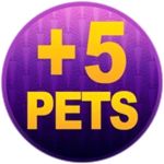 +5 Pets!