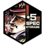 5 Spec Storage slots