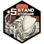 5 Stand Storage slots