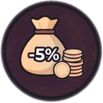 5% Trade Commissions Reduction