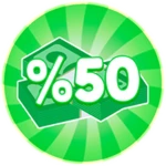 +50% Cash [PERM]