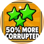 50% More Corrupted Luck