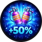 +50% Nitro Capacity
