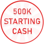 +500K Starting Cash