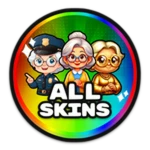 All non-robux grandma skins LIFETIME