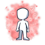 Blazing Red Heart