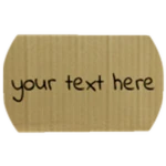 Cardboard Sign