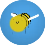 cute bee. Pet (Follows you)