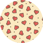 Cute Hearts Wallpaper