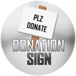 Donate Sign