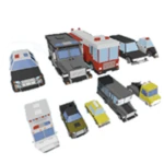Emergency Services Vehicles Pack
