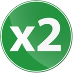 every second + x2 skill points