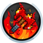 Fiery Reaper Axe