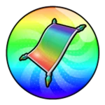 Flying Rainbow Carpet