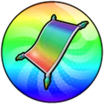 Flying Rainbow Carpet