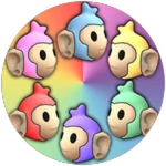 Fur Color Pack: Pastel Rainbow
