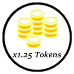 Gain 1.25x More tokens