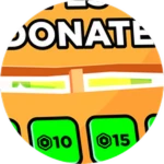 Gigantic Donation Sign