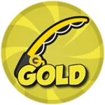 Gold Fishing Rod