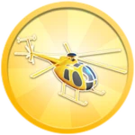 GOLD HELICOPTER