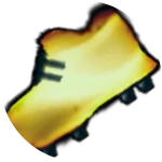 GOLD POWER SHOE