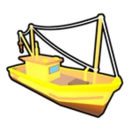 Golden Fish Boat