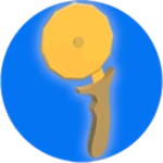 Golden Pizza Slicer