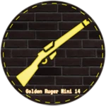 Golden Ruger Mini 14