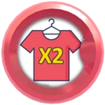 Grab 2x Clothes