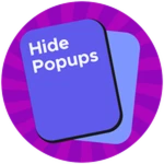 Hide Pop-ups!