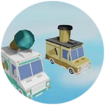 Ice Cream & Coffee Trucks Pack