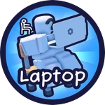 Laptop Sitting Pose