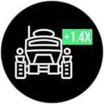 Lunar Cruiser + 1.4x Money Multiplier