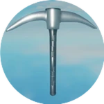 Meteor Pickaxe - gathers resources twice as fast