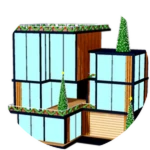 Modern Winter Mansion