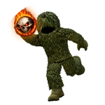 Mossy Hunter Mascot