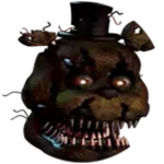 Night Guard Nightmare Freddy Mask