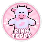 Pink Cow Teddy