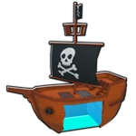 Pirate Ship Aquarium
