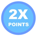 POINTS DOUBLER!